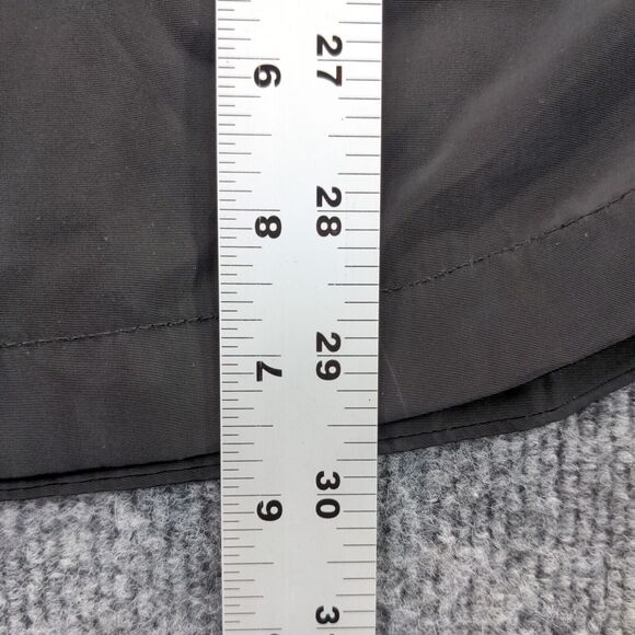 Shouthouse Full Zip Hooded Rain Jacket Mens Medium Long Sleeve Black Polyester - Picture 11 of 12